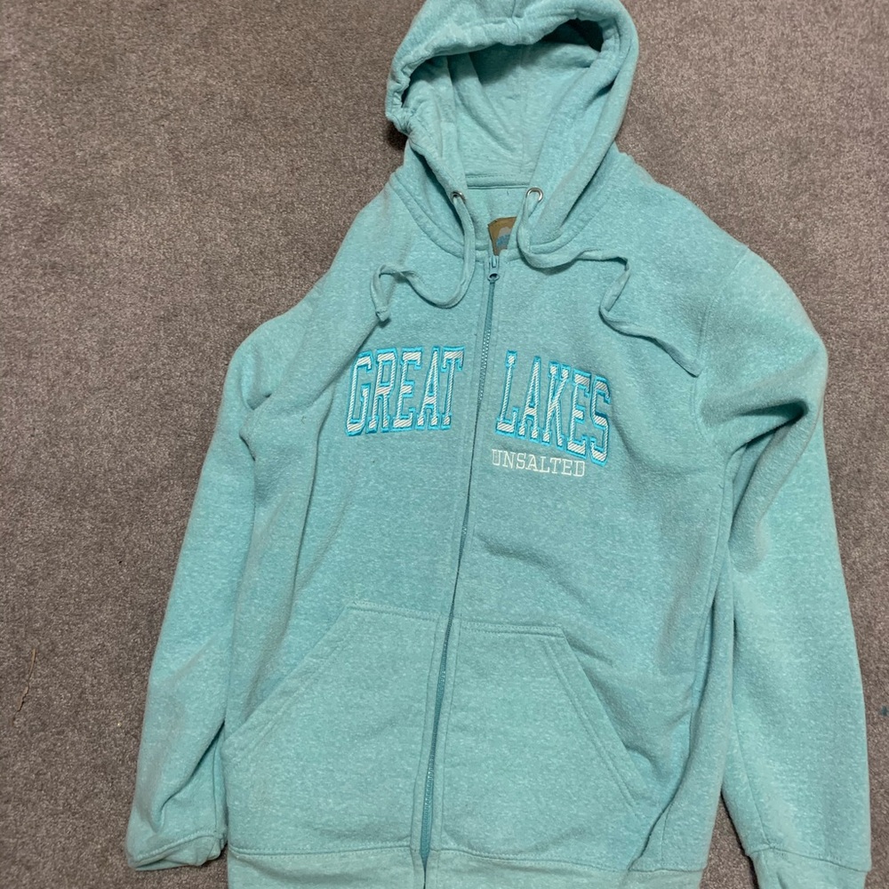 Great Lakes zip up sweatshirt